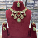 Manisha Jewellery Heritage Style Polki Kundan Stone Necklace Set