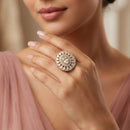 Manisha Jewellery Classic American Daimonds Ring