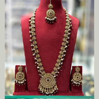 Manisha Jewellery Elegant Crystal Stone And Beads Long Necklace Set