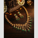Manisha Jewellery Designer Crystal Stone Necklace Set