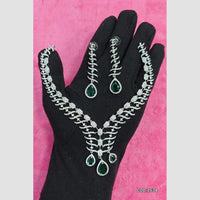 Manisha Jewellery Designer American Diamond Necklace Set for Women