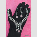 Manisha Jewellery Designer American Diamond Necklace Set for Women