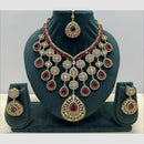 Manisha Jewellery Designer American Diamond Necklace Set for Women  