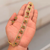 Manisha Jewellery Kundan Stone Choker Necklace Set