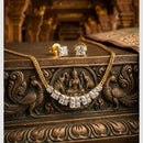 Manisha Jewellery Premium Crystal Stone Necklace Set
