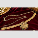 Manisha Jewellery South Indian Pota Stone Pearl Antique Temple Kamarband