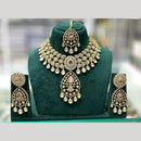 Manisha Jewellery Elegant Polki Kundan Stone Choker Necklace Set for Women