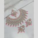 Lucentarts Jewellery Austrian Stone Pearl And Beads Necklace Set
