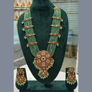 Lucentarts Jewellery Pota Stone And Beads Long Necklace Set