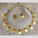 Lucentarts Jewellery Traditional Pota necklace  with Goddess Lakshmi Motif