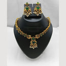 Lucentarts Jewellery Elegant Ensemble Pota And Pearl Necklace Set