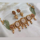 Lucentarts Jewellery Pota Stone And Beads Choker Necklace Set