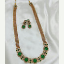 Lucentarts Jewellery Classic Charm Pota And Austrian Stone Necklace Set