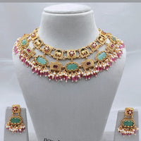 Lucentarts Jewellery Classic Pota And Beads Pearl Necklace Set
