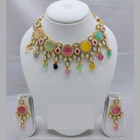 Lucentarts Jewellery Stunning Pota Stone And Crystal Beads Necklace Set