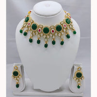 Lucentarts Jewellery Stunning Pota Stone And Crystal Beads Necklace Set