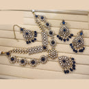 Lucentarts Jewellery Festive Pota And Austrian Beads Pearl Necklace Set