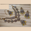Lucentarts Jewellery Festive Pota And Austrian Beads Pearl Necklace Set
