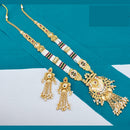 Lucentarts Jewellery Classic Pota And Meenakari Beads Pearl Long Necklace Set