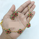 Lucentarts Jewellery Classic Ethnic Pota Stone Necklace Set 