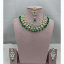 Lucentarts Jewellery Royal Charm Kundan And Pearl Necklace Set