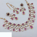 Lucentarts Jewellery Royal Charm Kundan Necklace Set