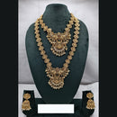 Lucentarts Jewellery Fusion Look Pota Stone And Pearl Necklace Set