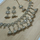 Lucentarts Jewellery Fancy Crystal And Austrian Stone Choker Necklace Set