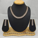 Lucentarts Jewellery Elegance American Diamond Necklace Set
