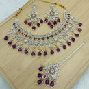 Lucentarts Jewellery Heritage Style Pota Austrian Stone Beaded Choker Necklace Set