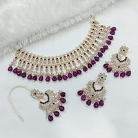 Lucentarts Jewellery Heritage Style Austrian Stone Beaded Choker Necklace Set