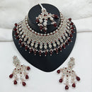 Lucentarts Jewellery Heritage Style Pota Austrian Stone Beaded Choker Necklace Set