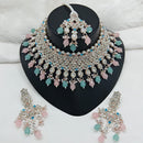 Lucentarts Jewellery Heritage Style Pota Austrian Stone Beaded Choker Necklace Set