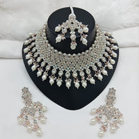 Lucentarts Jewellery Heritage Style Pota Austrian Stone Beaded Choker Necklace Set