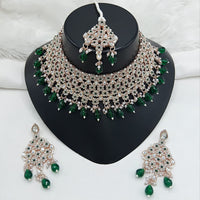 Lucentarts Jewellery Heritage Style Pota Austrian Stone Beaded Choker Necklace Set