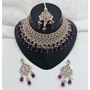 Lucentarts Jewellery Heritage Style Pota Austrian Stone Beaded Choker Necklace Set