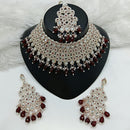 Lucentarts Jewellery Heritage Style Pota Austrian Stone Beaded Choker Necklace Set