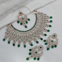 Lucentarts Jewellery Heritage Style Pota Austrian Stone Beaded Choker Necklace Set