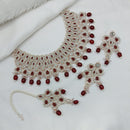 Lucentarts Jewellery Heritage Style Pota Austrian Stone Beaded Choker Necklace Set