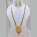 Lucentarts Jewellery  Gold Forming Long Necklace Set