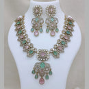 Lucentarts Jewellery Elegant Pota Stone And Austrian Necklace Set