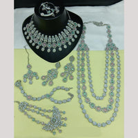 Lucentarts Jewellery Gorgeous Austrian Stone And Beads Bridal Jewelry Set