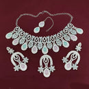 Lucentarts Jewellery Classic Crystal Stone Necklace Set