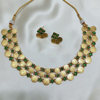 Lucentarts Jewellery Elegant Pota Stone Necklace Set