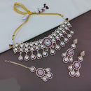 Lucentarts Jewellery Designer Polki Kundan Stone Choker Necklace Set