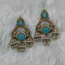 Lucentarts Jewellery Heritage Pota Stone And Pearl Dangler Earrings