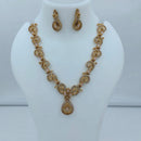 Lucentarts Jewellery Designer Pota Stone And Austrian Stone Necklace Set