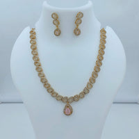 Lucentarts Jewellery Gorgeous Crystal Stone And Austrian Stone Necklace Set