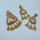 Lucentarts Jewellery Gorgeous Pota Stone And Pearl Pendant Set