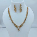 Lucentarts Jewellery Sparkling American Diamond Necklace Set for Women